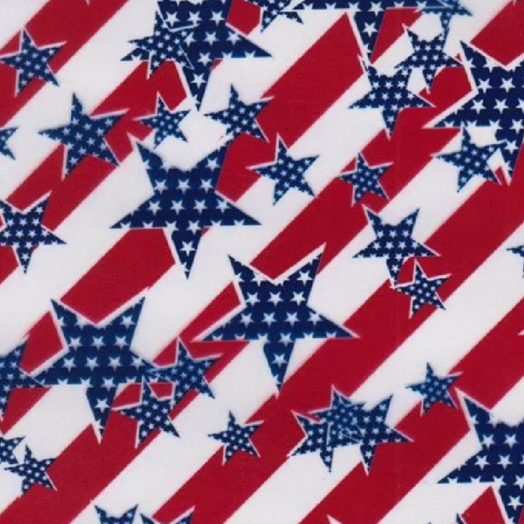 Red, White & Blue Stars