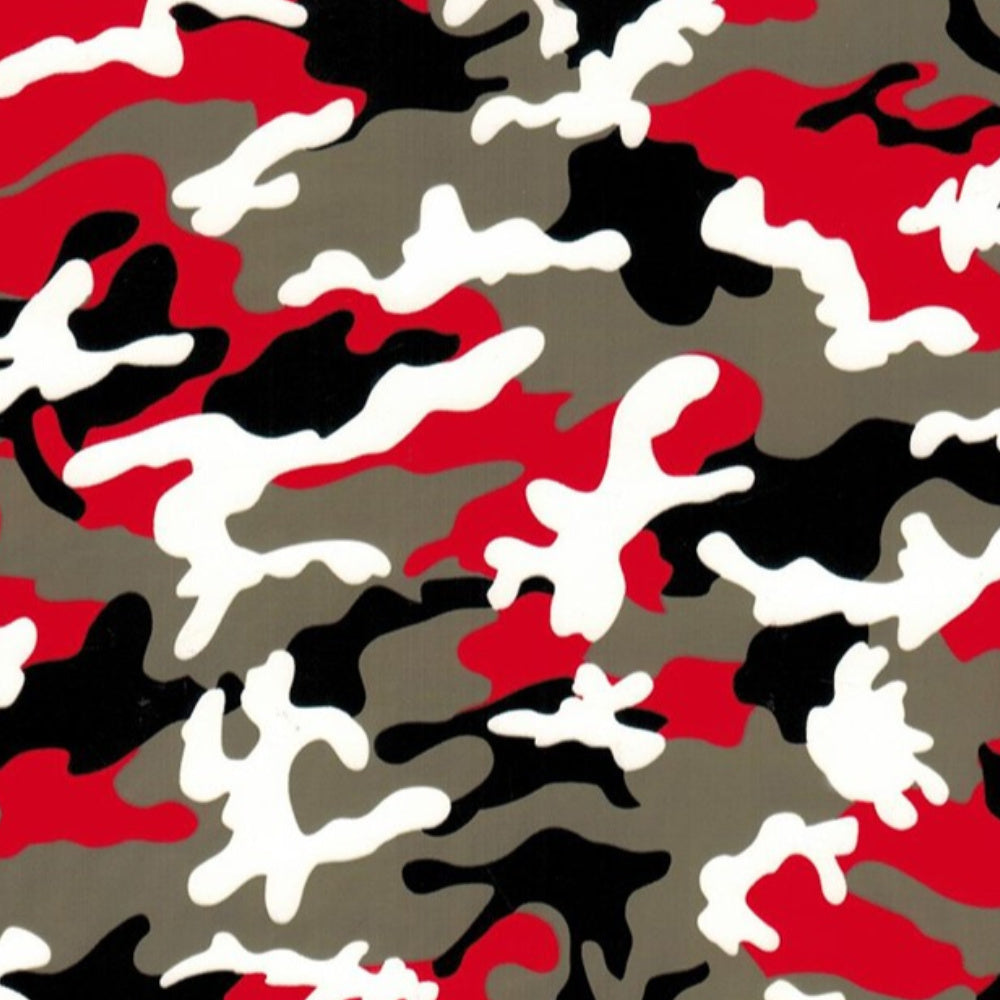 Red & Black Camo