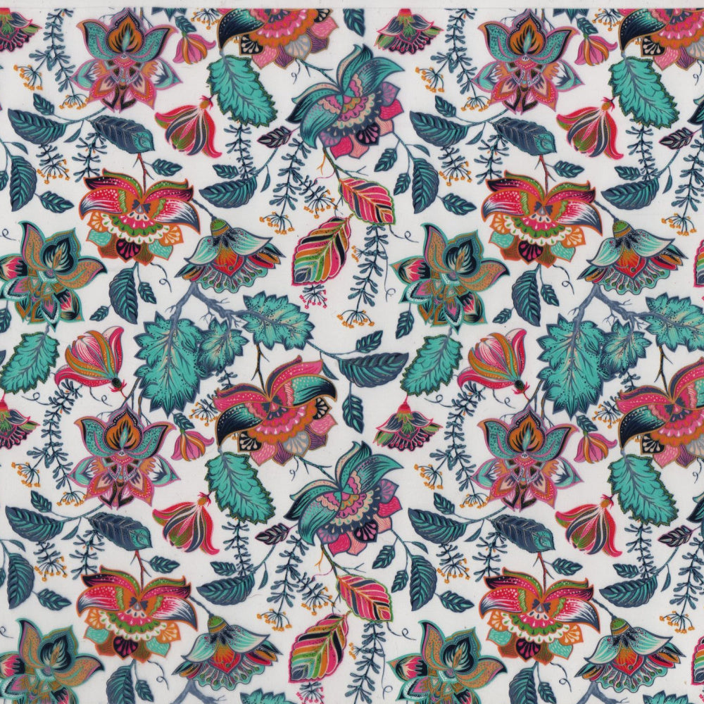 Peacock Flower Pattern (A27)